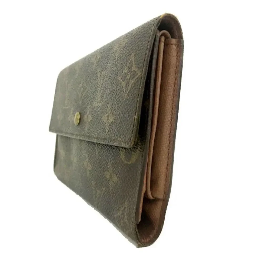Authentic Louis Vuitton Monogram Porte Trifold Wallet /M10971